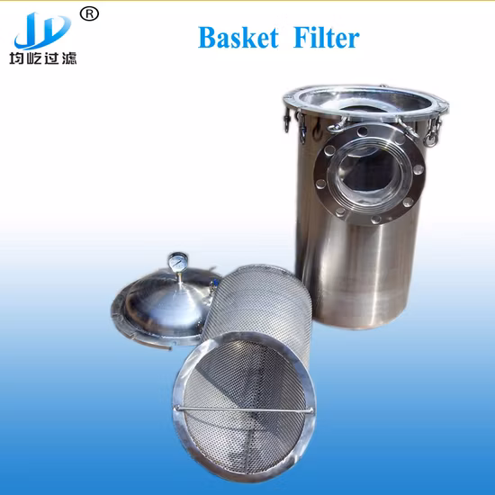 Customized 316ss Pipeline 3 Inch Basket Strainer Filter Price