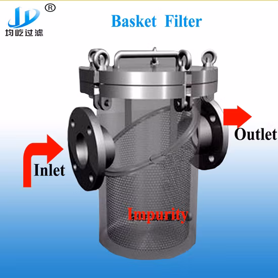 Customized 316ss Pipeline 3 Inch Basket Strainer Filter Price