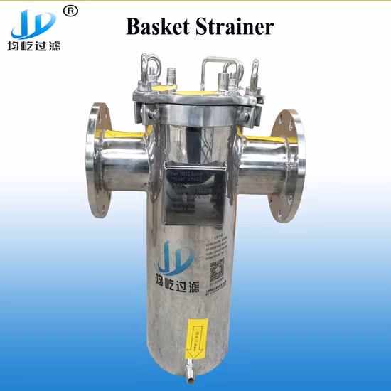Customized 316ss Pipeline 3 Inch Basket Strainer Filter Price