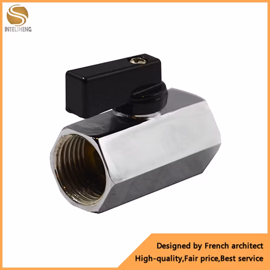 1 인치 PTFE 씰 DN25 암 풀 보어 단조 Cw617n 황동 워터 볼 밸브