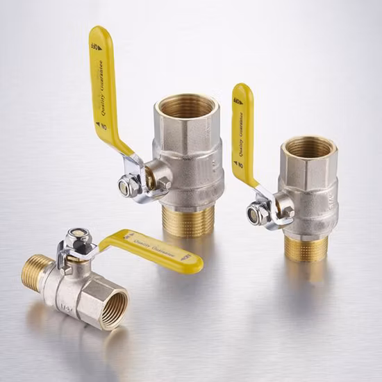 Cw617n/C37700 가스 밥솥용 주방 단조 가스 황동 LPG 볼 밸브 가스