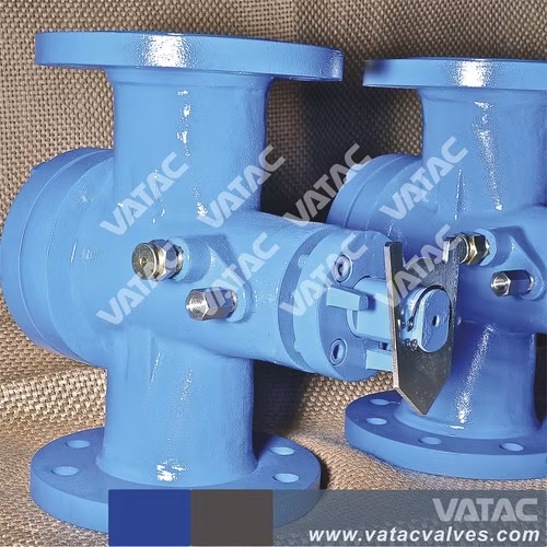 주조 탄소강 A216 Wcb 풀 잭 슬리브 플러그 밸브